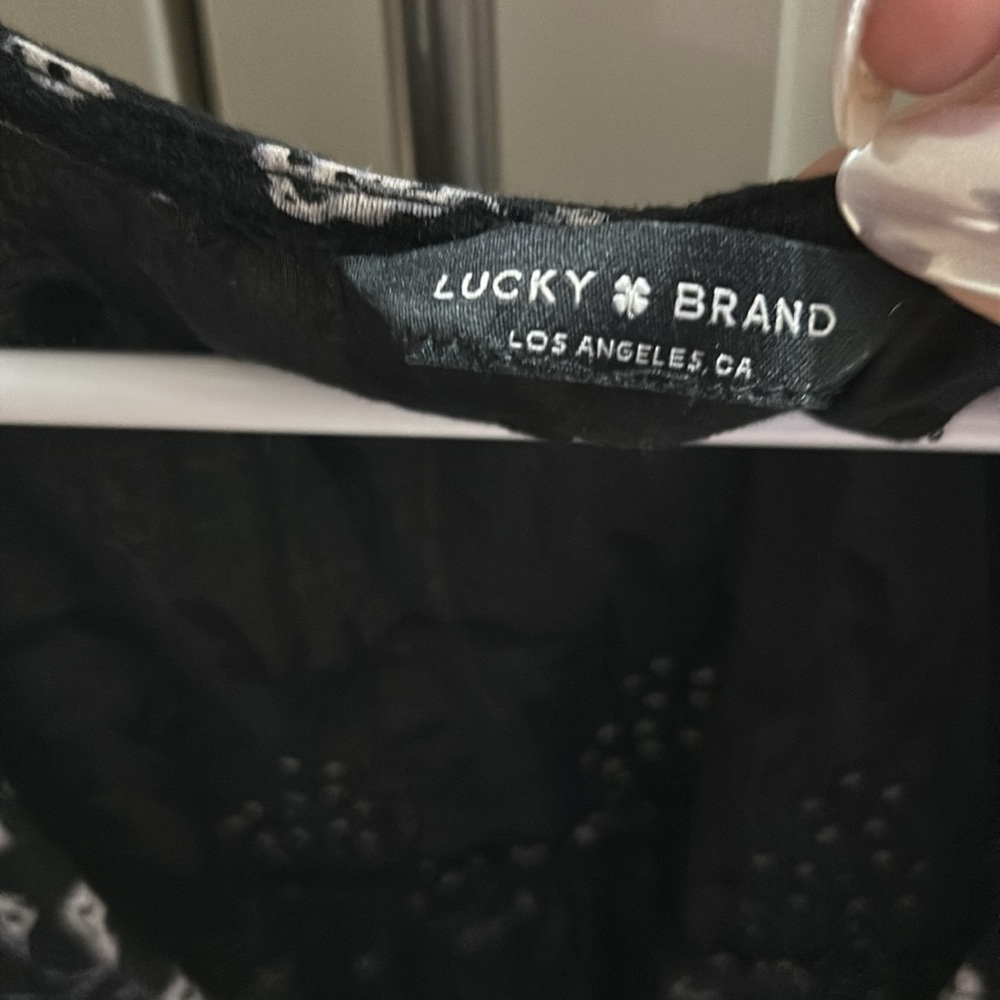 Black lucky brand tank - Picture 3 of 4